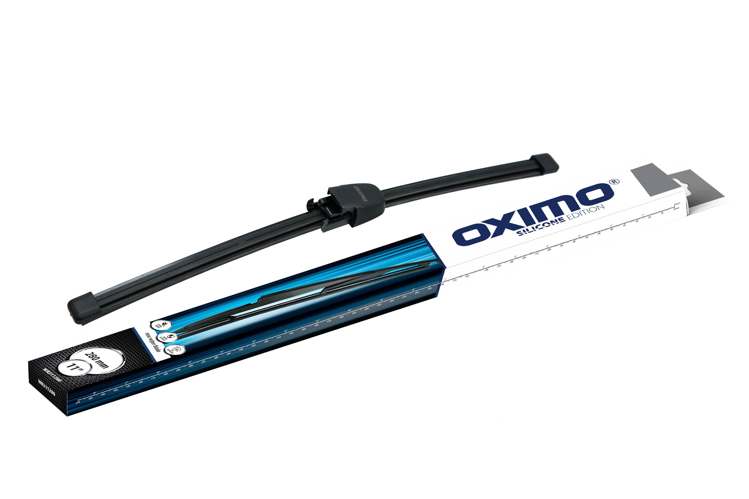 OXIMO WR311280 Hátsó silicon ablaktörlő lapát 280 mm